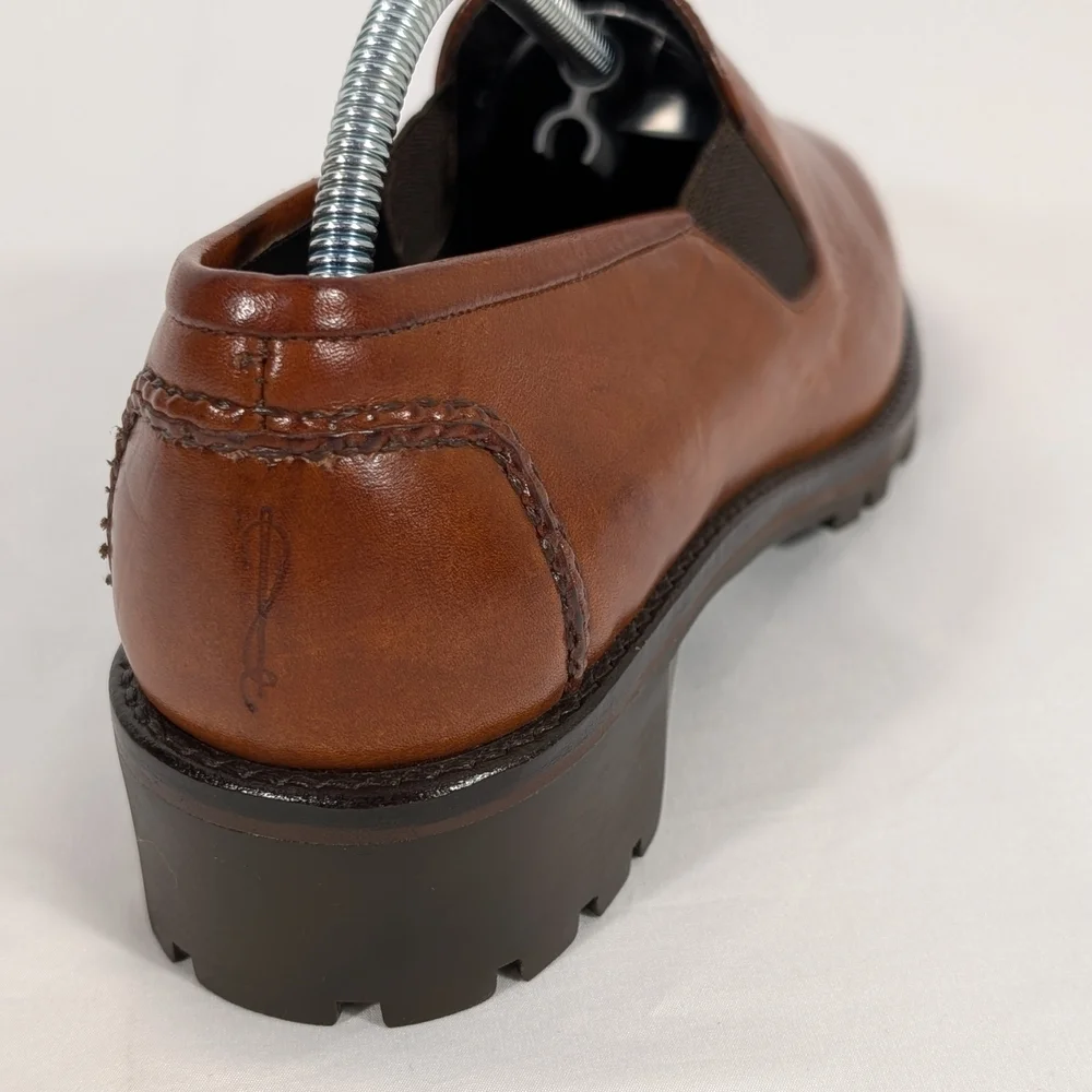 Cole Haan Country Farren Scotch Leather Slip-On Woman's Loafers Size 9B